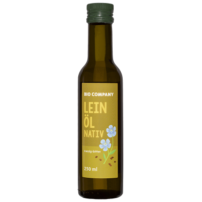 olio di lino spremuto a freddo (250ml)
